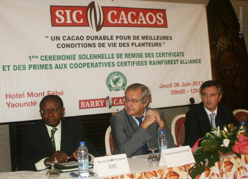 Barry Callebaut initiates largest sustainable cocoa program in collaboration with Rainforest Alliance in Cameroon