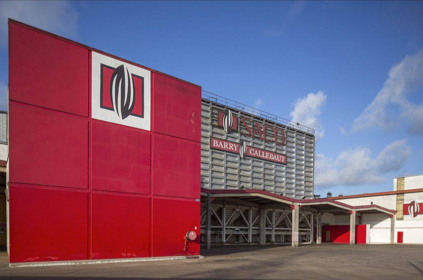 Barry Callebaut cocoa factory in San Pedro, Côte d'Ivoire