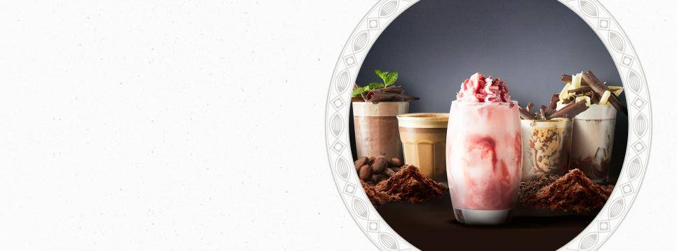 Van Houten 5 colours of chocolate 