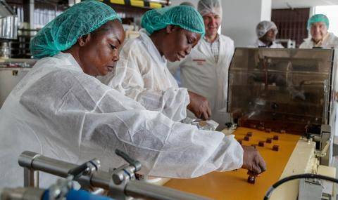 Visit Cocoa Farmers Wieze July 2016