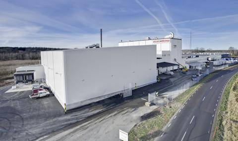 Kågeröd Factory, aerial view