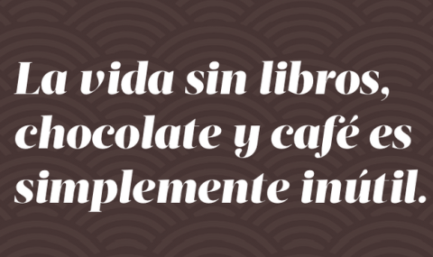 "La vida sin libros, chocolate y café es simplemente inútil", Nadun Lokuliyanage