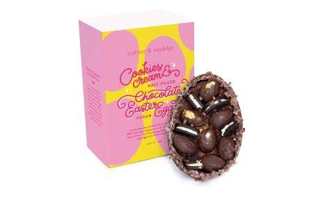 Cutter & Squidge (UK) - Vegan cookies & cream chocolate egg