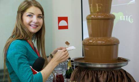 Opening of CHOCOLATE ACADEMY™ center in Moscow, Chocolate Artwork