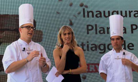 Chile factory opening ceremony