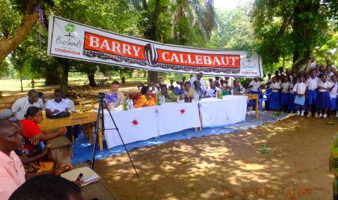 Cocoa farmers using new app