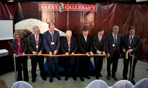 Inauguration ceremony at Kågeröd Factory