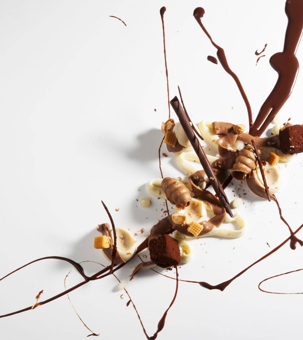 Mona Lisa chocolate creation by Martin Diez