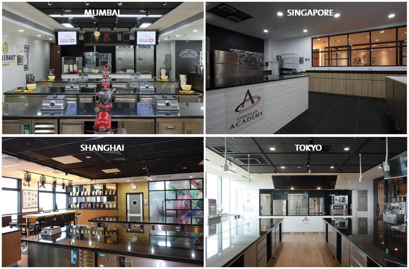 Chocolate Academy centers Asia