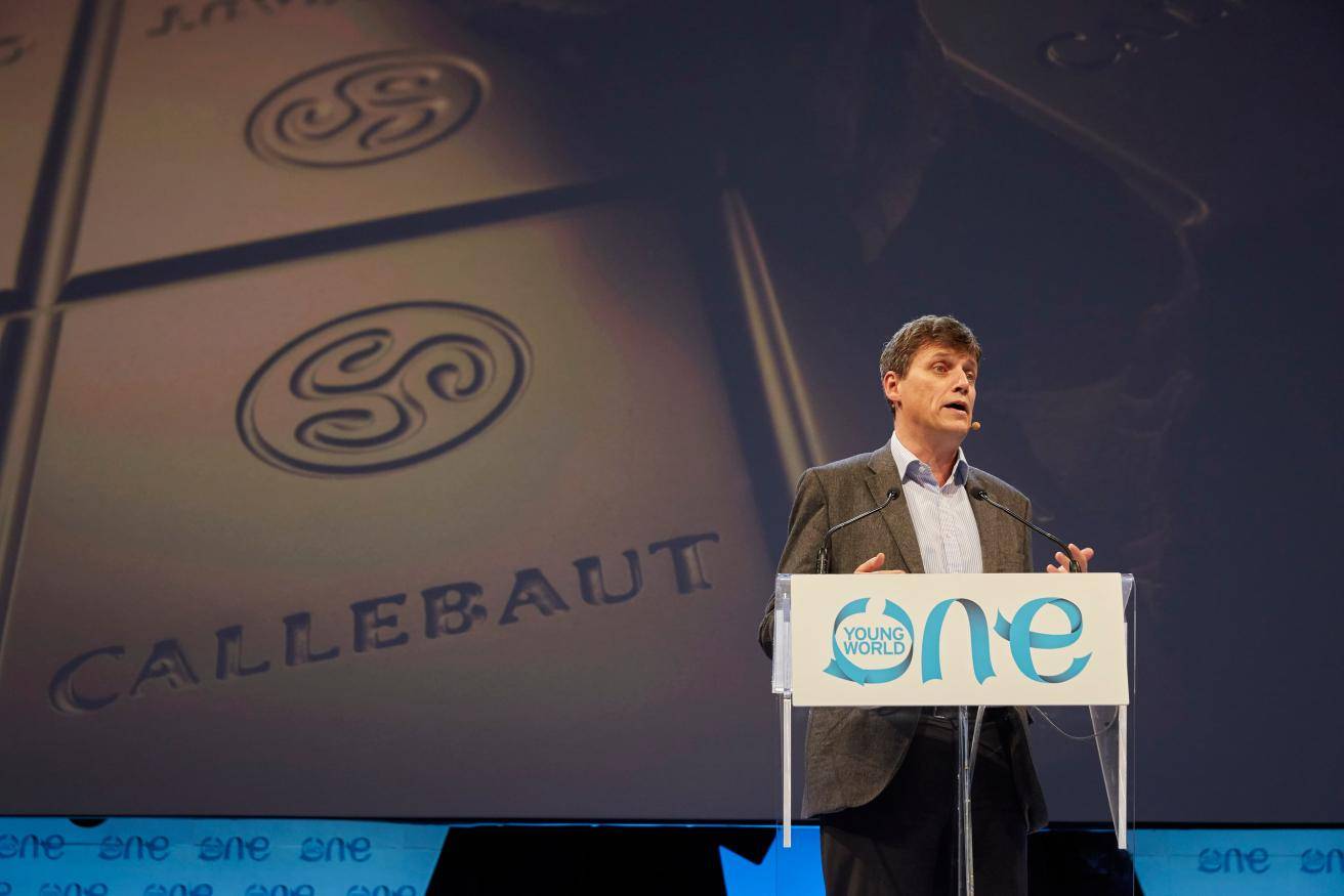 Antoine de Saint-Affrique speaking at One Young World summit in Ottawa/Canada 2016