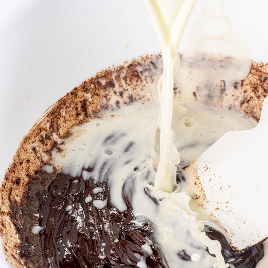 Receta técnica ganache montada