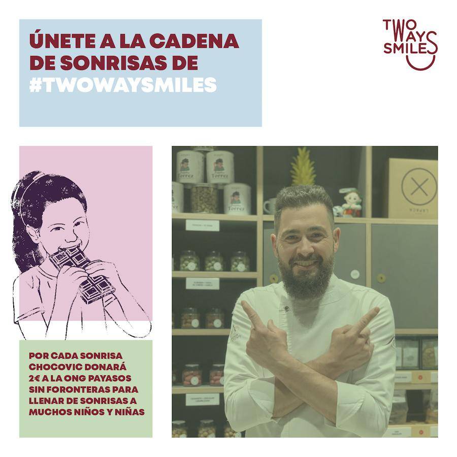 Cadena sonrisas Two Way Smiles Chocovic