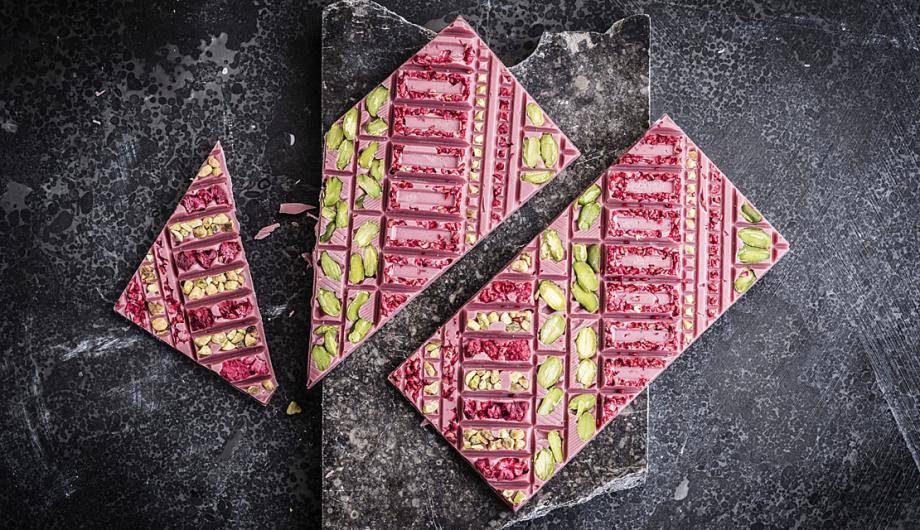 ruby chocolate tablets