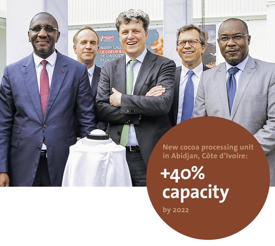 Barry Callebaut Annual Report FY18-19 Expansion