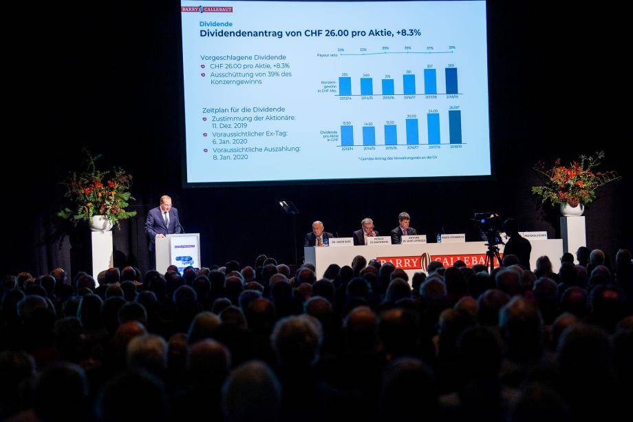 Barry Callebaut AGM 2019