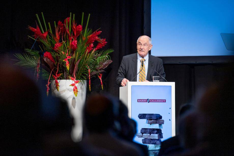 Annual General Meeting 2018 of Barry Callebaut AG, Jakob Baer