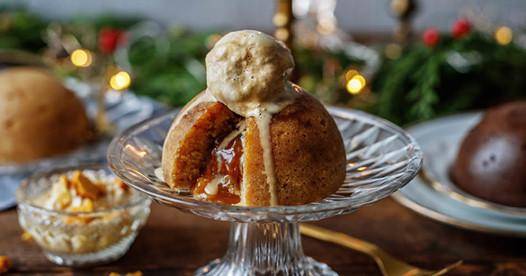 Lidl caramel dessert with caramel pieces