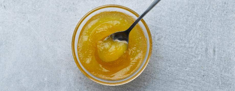 Water based fillings ice cream