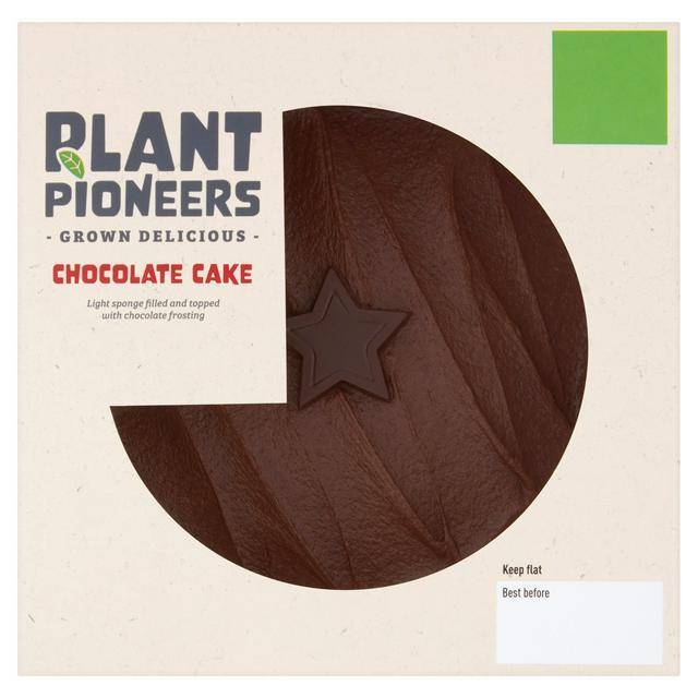 Sainsbury Plant Pioneers chocolate cake