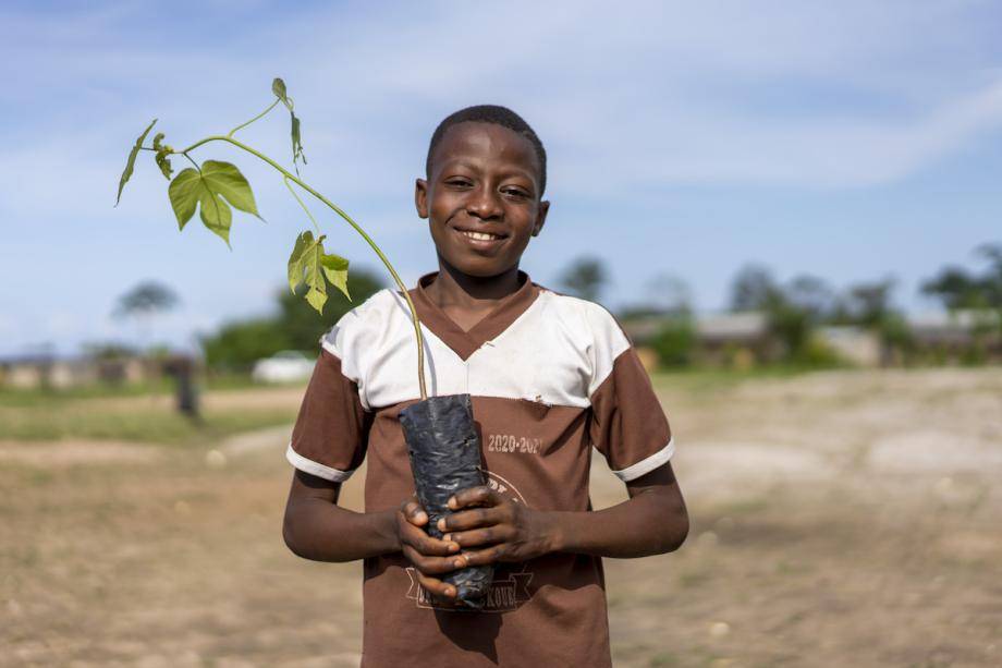 Seeds for Change seedling donation - Barry Callebaut