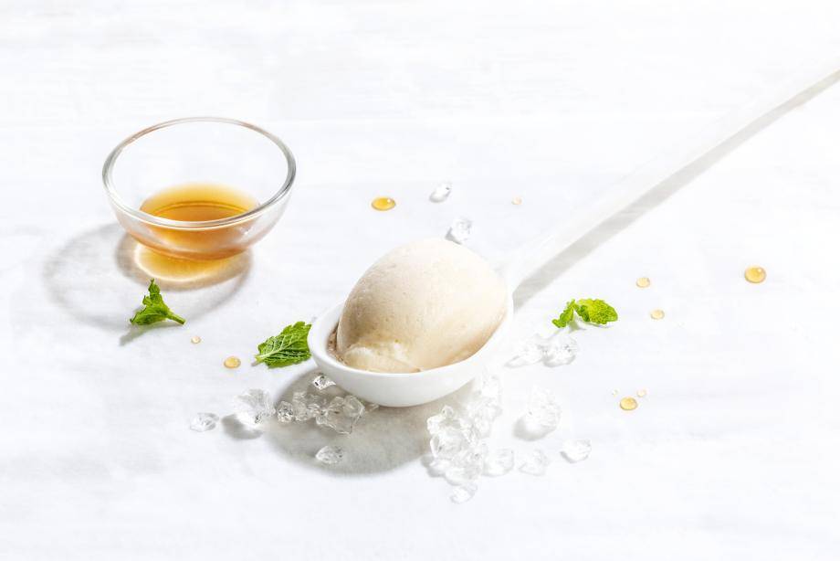 cacaofruit pulp sorbet