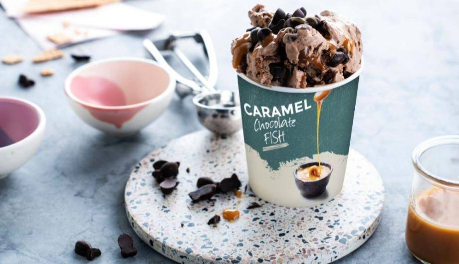 Fish-shaped decorations