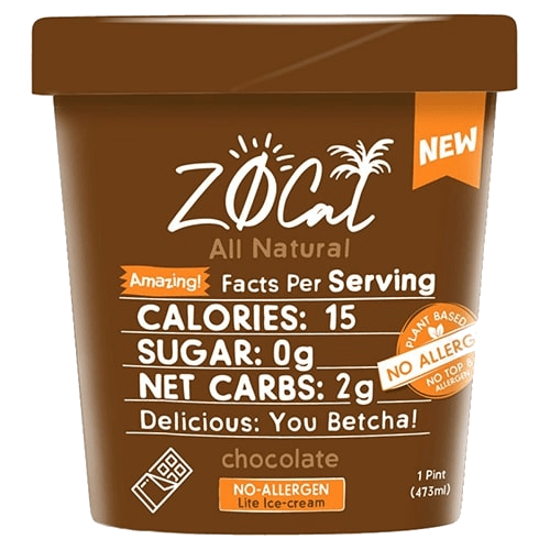 ZOCal ノーアレルゲン - オールナチュラルライトアイスクリーム