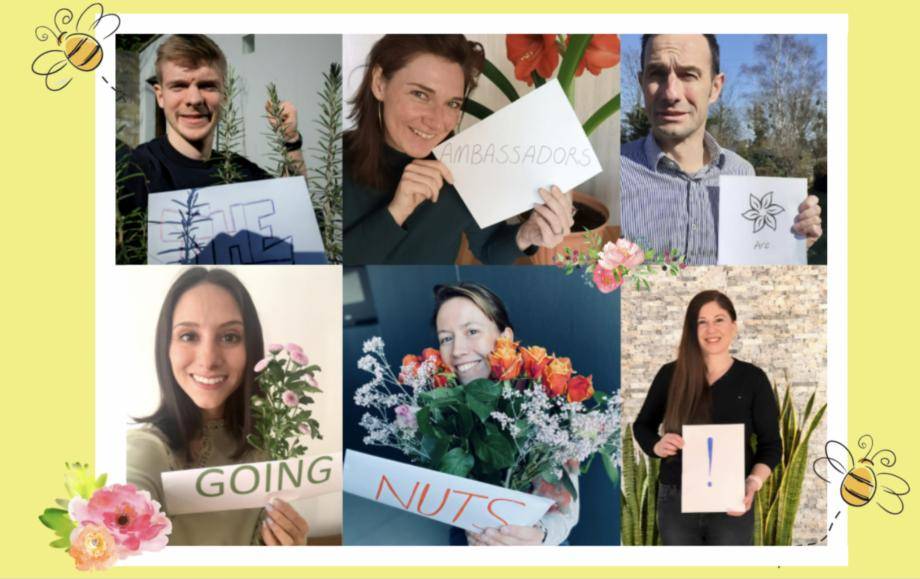 Seeds for Change Ambassadros Going Nuts