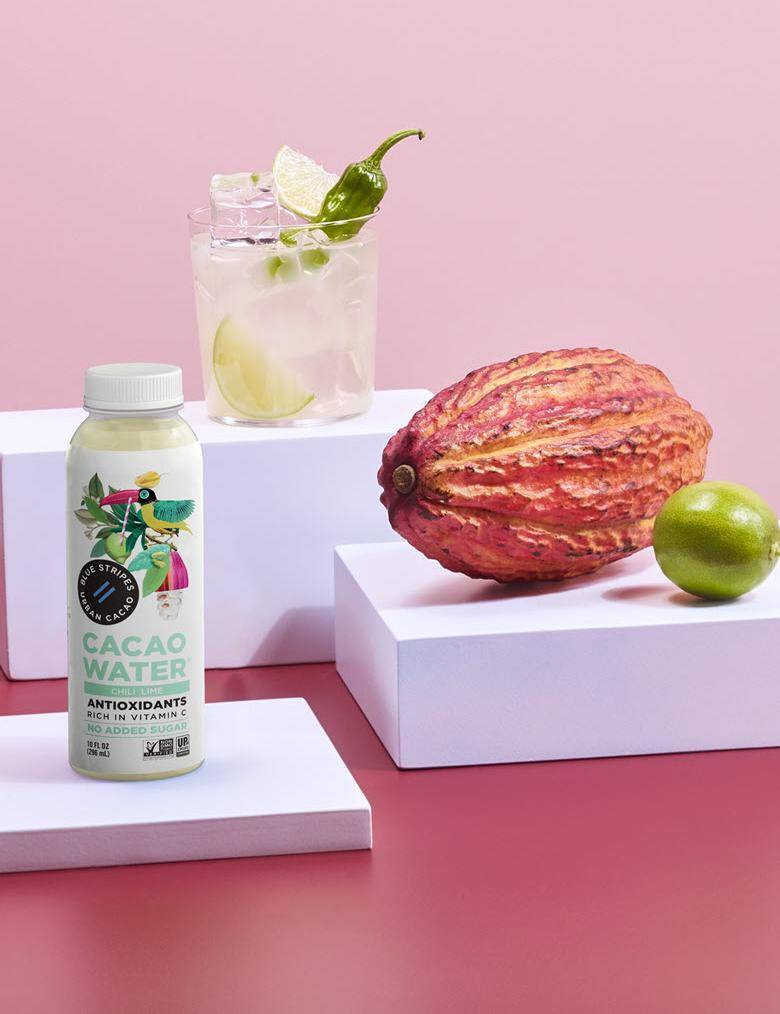 Blue stripes cacaofruit