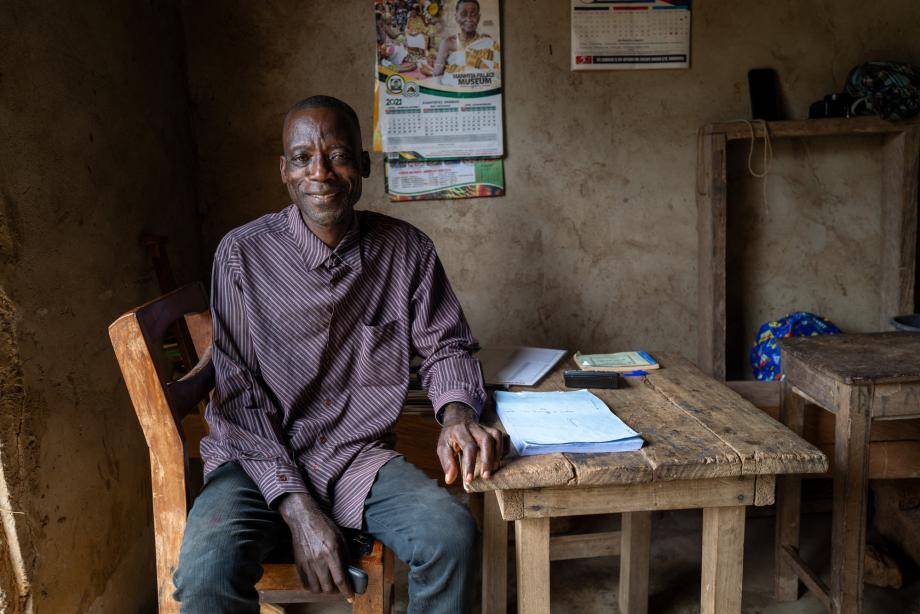 Edward Debrah - cocoa farmer