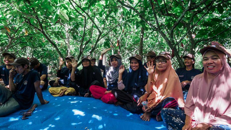 women cocoa farmers