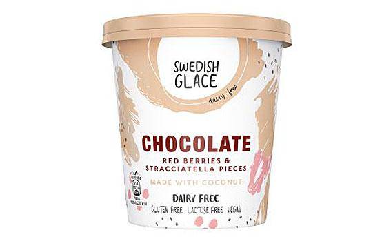 Swedish glace coconut based ice cream