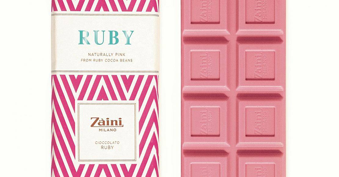 Zaini pure ruby chocolate tablet