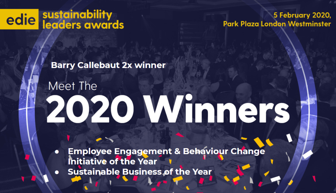 Edie sustainability leaders awards Winners