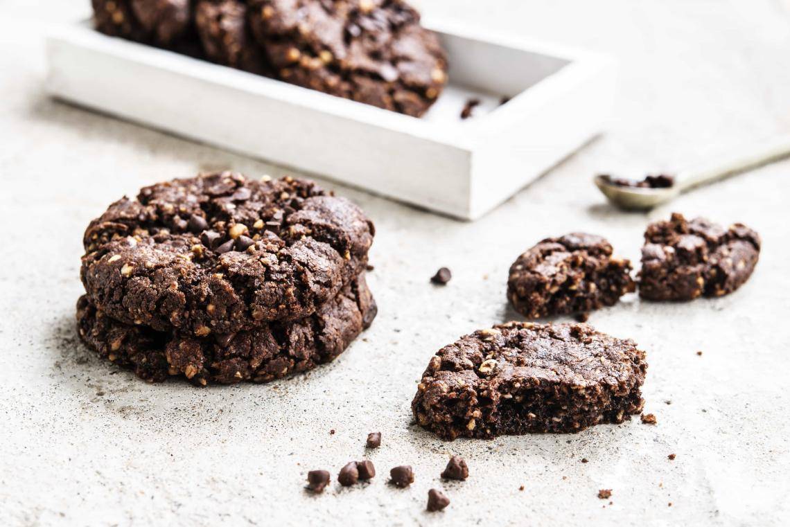 Chocolate chocolate chip cookies