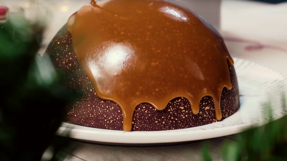 chocolate reveal dessert