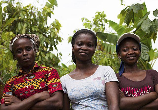 Empowering women cocoa farmers