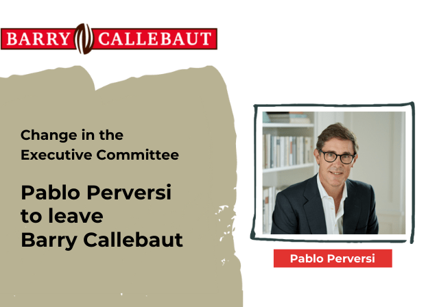 Pablo Perversi to leave Barry Callebaut